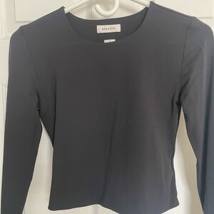 Aritzia Babaton Contour Crew Long Sleeve Top